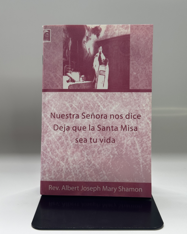 nuestra3 NSTRA. SRA. NOS DICE QUE LA STA. MISA SEA TU VIDA